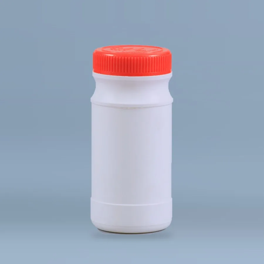 1 Kg Ispaghol Jar white plastic jar with red screw cap