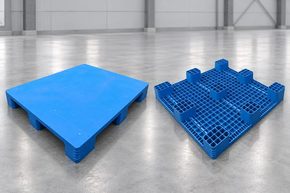 Majid Industries plastic pallets for industrial use